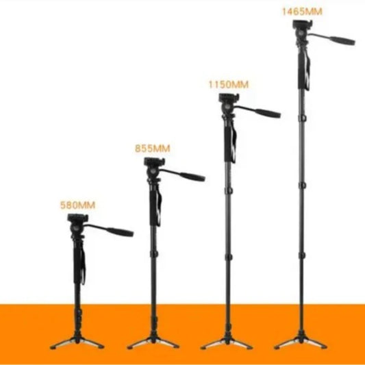 WEIFENG WF 3958M Camera DSLR Monopod Tripod Video DV Fluid Head Holder Travel Camcorder