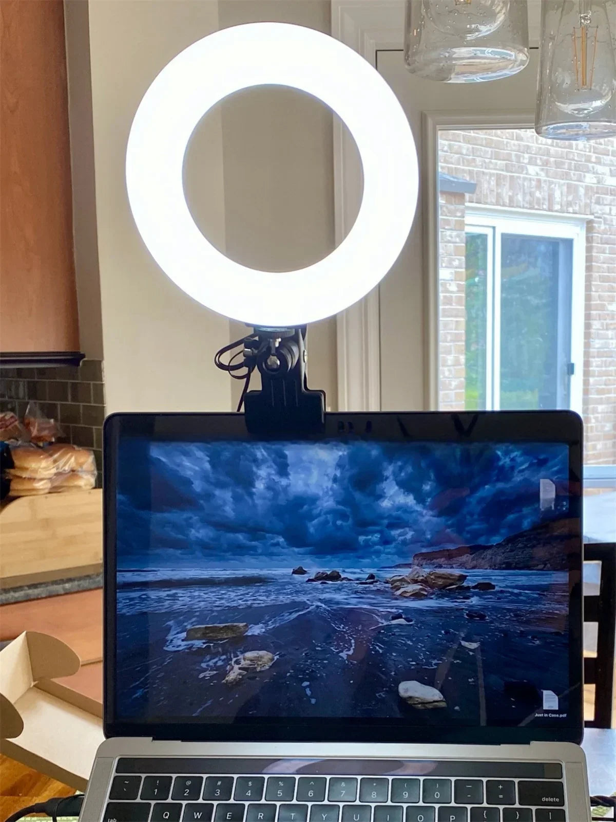 LED Selfie Ring Light 6-inch USB Plug 3-tone Lighting Photography Light Video Recording Live Broadcast Fill Light