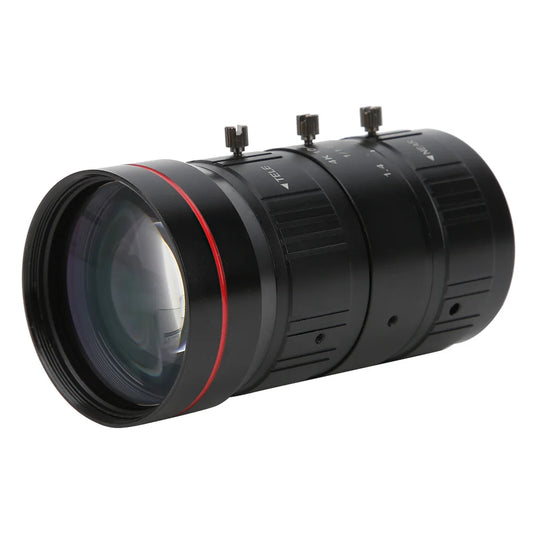 8MP Zoom Industrial Camera Lens C Mount HD 4K Manual Aperture Security CCTV Accessory 10‑40mm Manual Aperture Lens