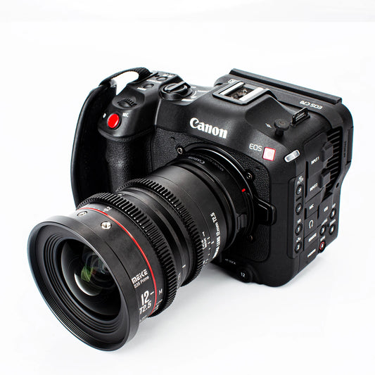 Meike Prime 12/18/25/35/50/75/100mm T2.1Cine Lens for Super 35 Frame Cinema Camera System--Fast Delivery
