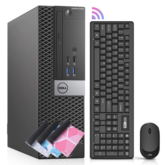Dell OptiPlex 3040 Desktop Computers PC Intel Core i7-6700 3.4GHz16GB Ram New 512GB SSD Refurbished Desktop Computer
