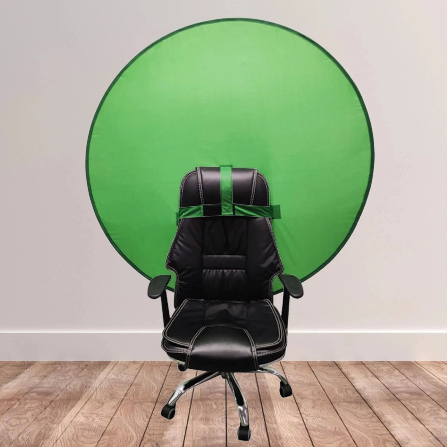 Portable 110cm Green Screen Photo Backdrops Chromakey Cloth High Color Saturation Photography Background for Live Video Studio