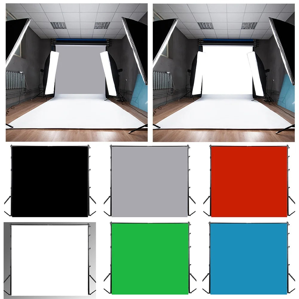 100*150cm Photography Backdrop Non-woven Green Screen Backdrop Cloth Solid Color Photo Background Photo Studio Accessories