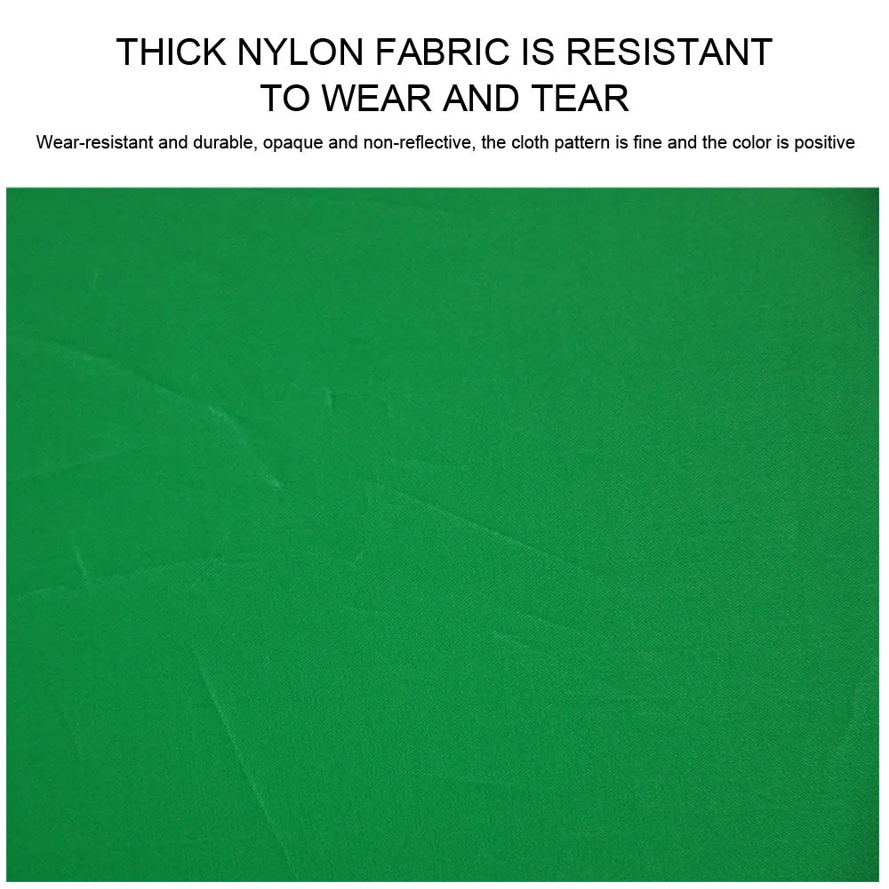 Portable 110cm Green Screen Photo Backdrops Chromakey Cloth High Color Saturation Photography Background for Live Video Studio
