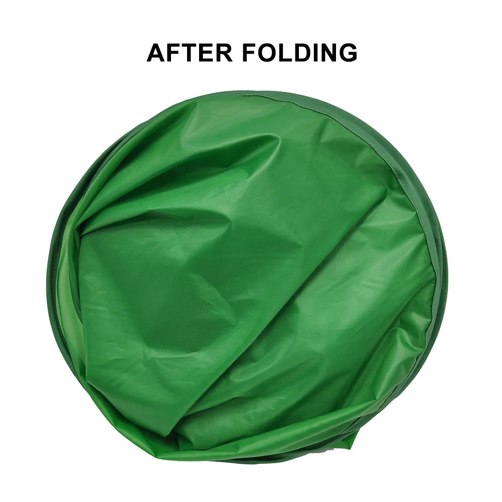 Portable 110cm Green Screen Photo Backdrops Chromakey Cloth High Color Saturation Photography Background for Live Video Studio