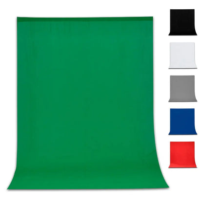 Pure Cotton Photography Background Backdrop Cloth Smooth Green White Black Chromakey Screen Photo Studio Live Streaming