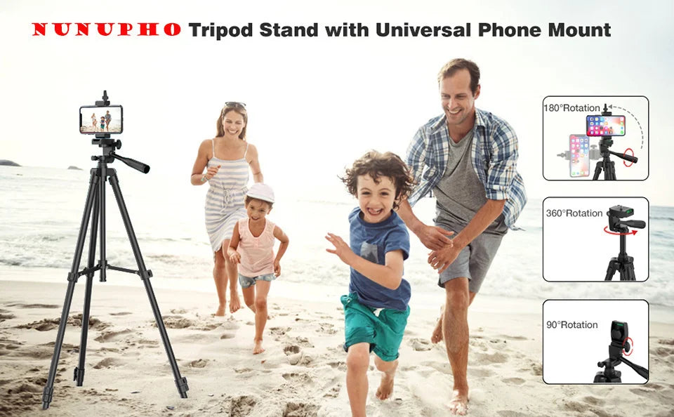 DSLR Tripod Cellphone Tripods For Phone Tripod For Mobile Tripie For Cell Phone Portable Stand Holder Selfie Picture with Gift