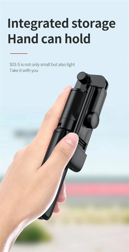 FGCLSY New Tripod for Smartphone Camera,Stand with Bluetooth shutter and light,Wireless Selfie Stick brackets with Phone Holder