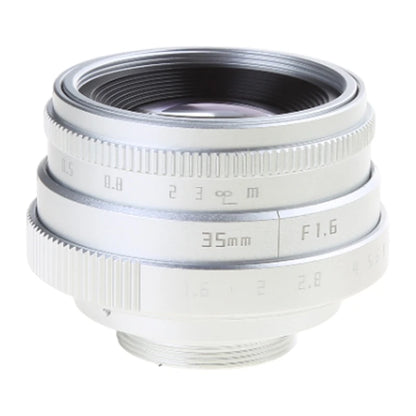 Large Aperture Large Aperture Manual Camera Lens 35mm F1.6 Mini Lens For A6000 X-T10 X-A3 X-E2 Camera Accessories