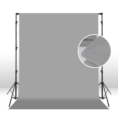 Photography Backdrops Muslin Cotton Green Screen Chromakey Photo Background Cloth Shoot Props Green White Black Grey