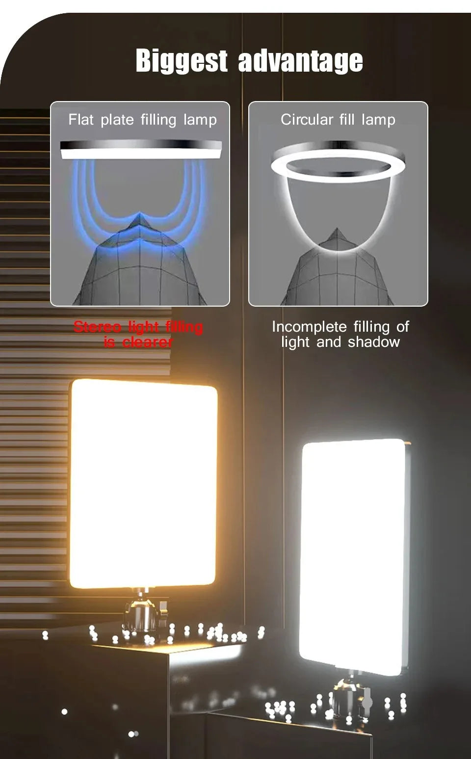 26/33cm Photo Ring light Led Selfie Ring Light Phone Bluetooth broadcast bracket Photography Lighting With Tripod