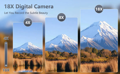 6K Digital Camera for Photography and Video Autofocus Anti-Shake 84MP YouTube Vlogging Camera 3'' 180° Flip Screen with Flash
