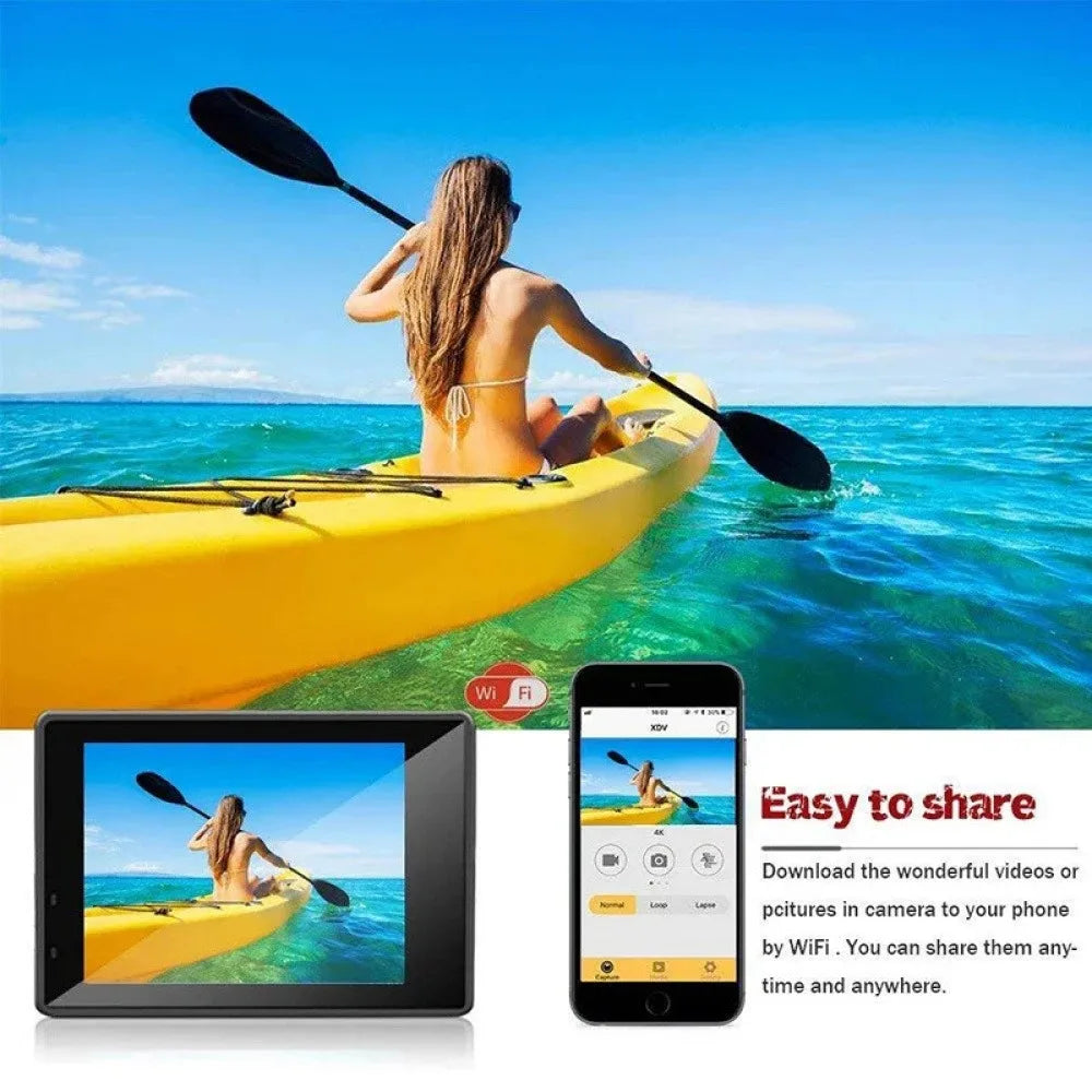 4K Digital Camera Photography 16X Zoom Autofocus 64MP WiFi Compact Travel Camera Vlogging Camera 180° Flip Screen for Beginners