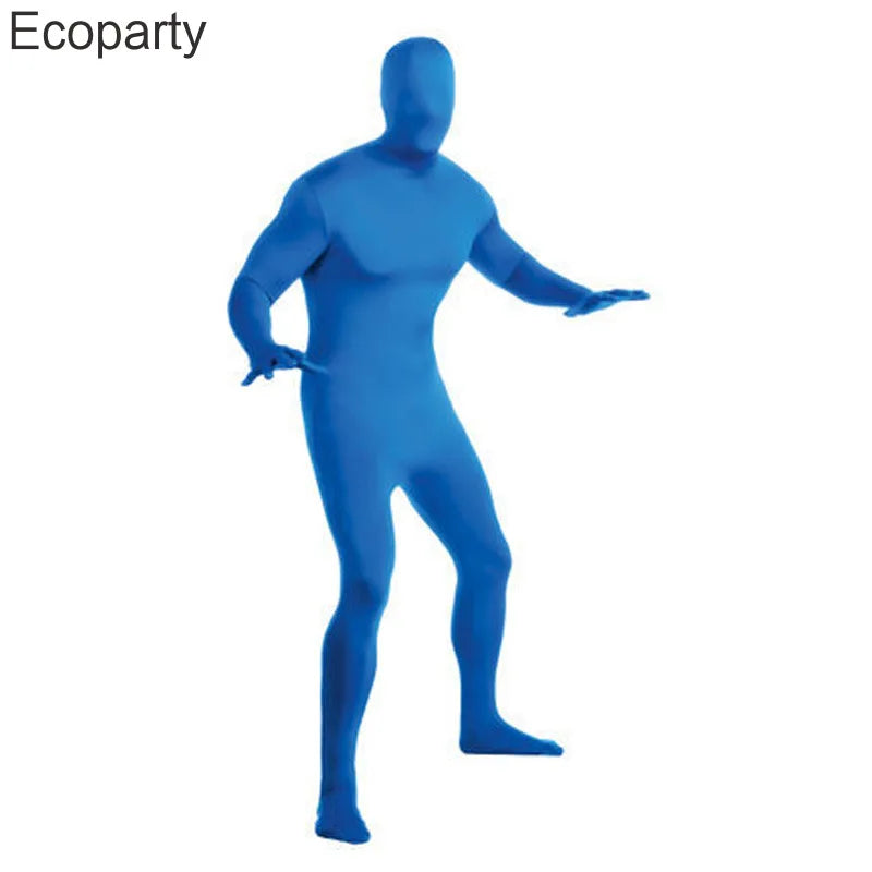 New Green Screen Suit Chroma Body Zentai Suit For Adult Movie Video Invisible Effect Photographic Filming Studio Costume Props