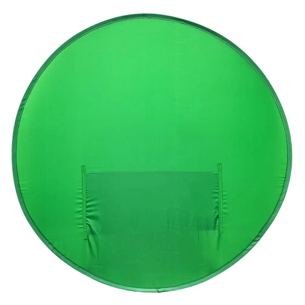 110/75CM Green Screen Photo Background Cloth Polyester High Color Saturation Photography Backdrops for Live Video Studio