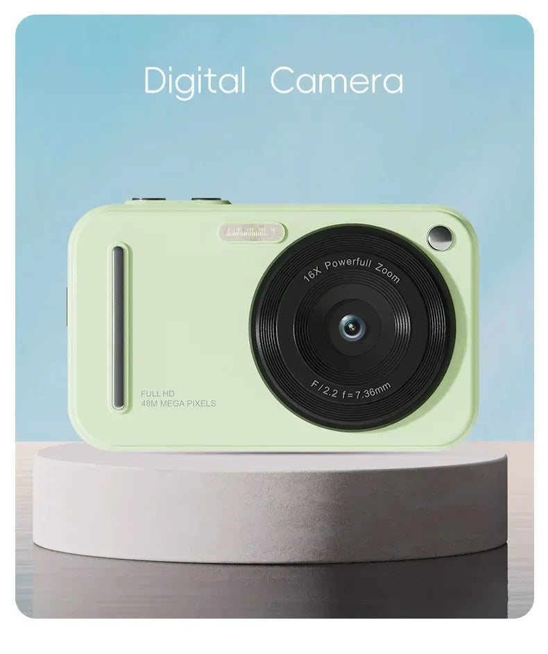 K Digital Camera Autofocus Vlogging Camera HD 24MP with 2.4" Large Screen Camcorder Camera for Photography for Kid Adult Photo