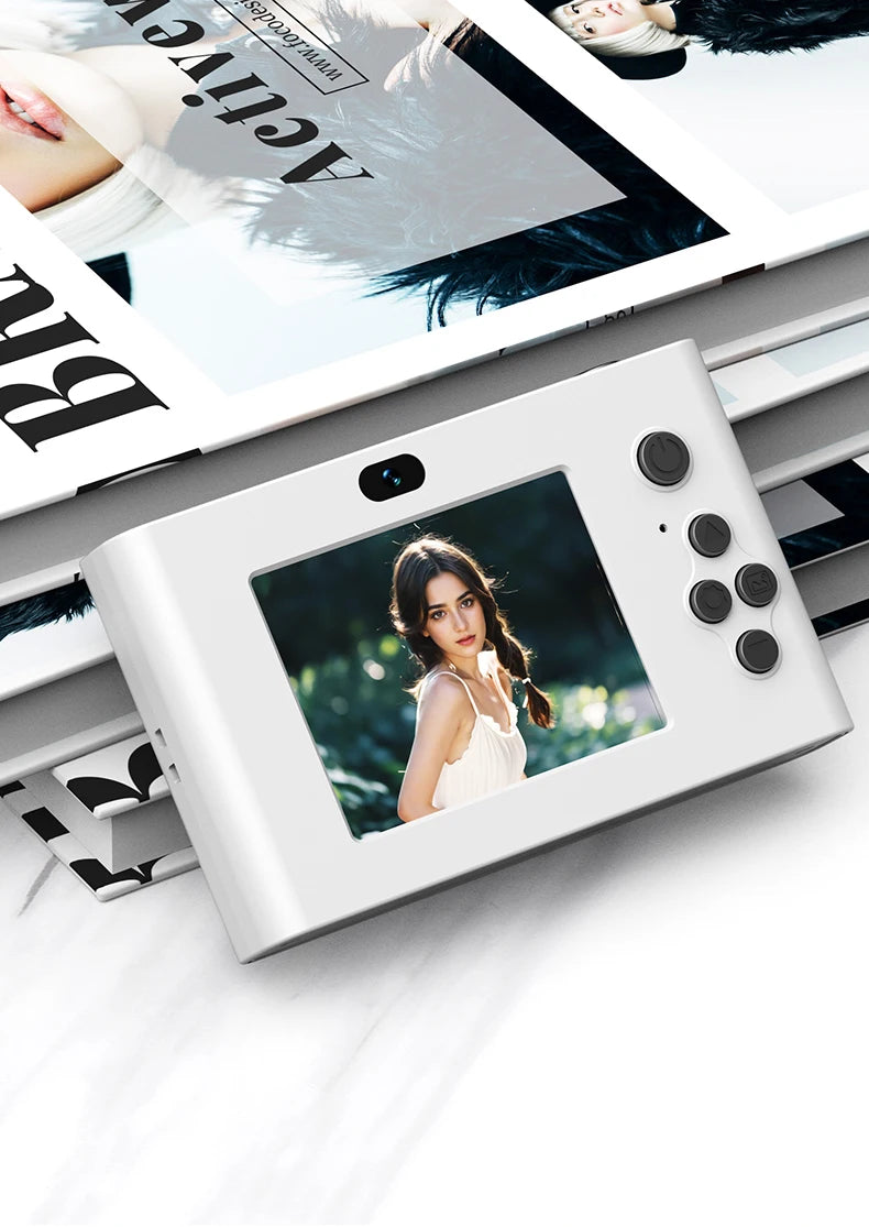Retro CCD 24 Million Pixels Camcorder 4K Digital Camera 16x Zoom Compact Cameras Auto Focus for Adult Beginners Kids Photograph