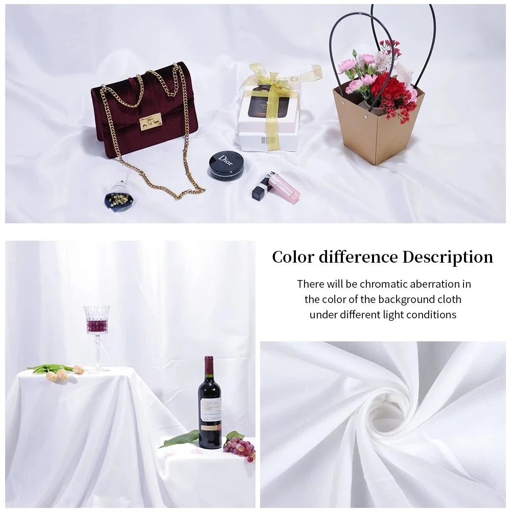 Photography Background Backdrop Cloth Screen Backdrops For Photo Studio Video Solid Color Fabric Background Parties Curtain