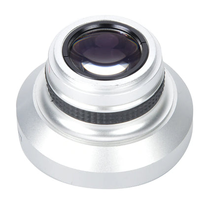 Fisheye Lens Silver Waterproof 37mm 0.25X Fisheye Lens Camera Lenses Strong Applicability for Photographer Camera Accessories