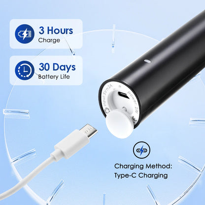 Electric ToothbrushRotating for Adults Deep Cleaning Teeth Tooth Brush Rechargeable Power Smart Timer with 8 Brush Heads