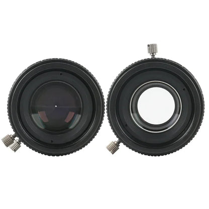 Wide Field High Working Distance 35mm Fixed Focus CCTV CS C Mount Lens Manual Zoom Industria Lens For Digtal Microscope Camera