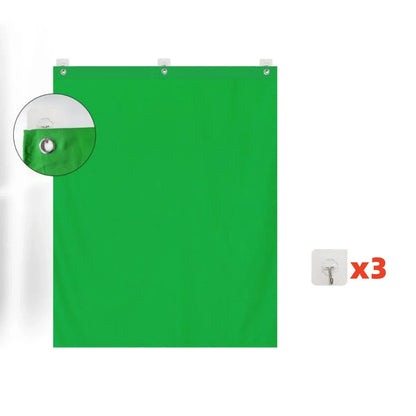 GAINVANE Photography Backdrops White/Black Muslin Cotton Green Screen Chromakey Photo Background Cloth For Photo Shoot Props