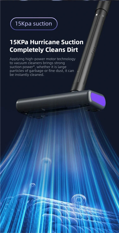 Hot-selling wireless car household vacuum cleaner, lasting battery life and strong suction, LED screen display,