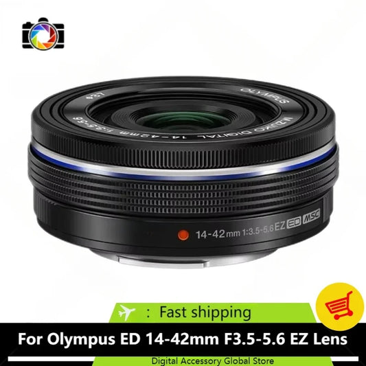 Genuine 14-42 Zoom Lens 14-42mm F3.5-5.6 EZ For Olympus EM10 EM5 EP5 EP3 EPL5 EPM2 For Panasonic GF5 GX1 GX7 G10 GH1 Camera