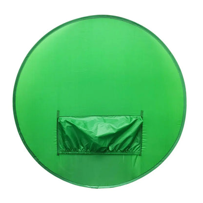 110/75CM Green Screen Photo Background Cloth Polyester High Color Saturation Photography Backdrops for Live Video Studio