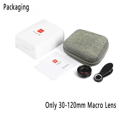 30-120mm Macro Lens Long Distance Professional Universal Clip Camera Photo Lens CPL Star Filters for iPhone XIAOMI HUAWEI Mobile