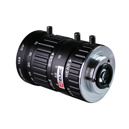 ZLKC CCTV Lens 12-36mm Varifocal 2/3 Inch Focal 5Megapixel F2.8 Aperture C-Mount Low Distortion Machine Vision Indusrial Camera