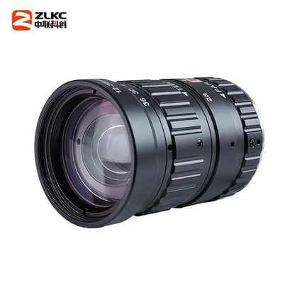 ZLKC CCTV Lens 12-36mm Varifocal 2/3 Inch Focal 5Megapixel F2.8 Aperture C-Mount Low Distortion Machine Vision Indusrial Camera