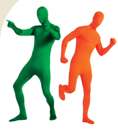 Green Screen Suit Jumpsuits for Movie Video Invisible Effect Full Body Photographic Filming Studio Props Adult Cosplay Costume