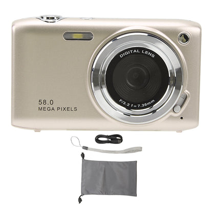 4K Digital Camera Digital Camera 2.88 Inch Screen 58MP 4K HD 16X Zoom Fixed  Macro Timed Photography Digital Video Camera