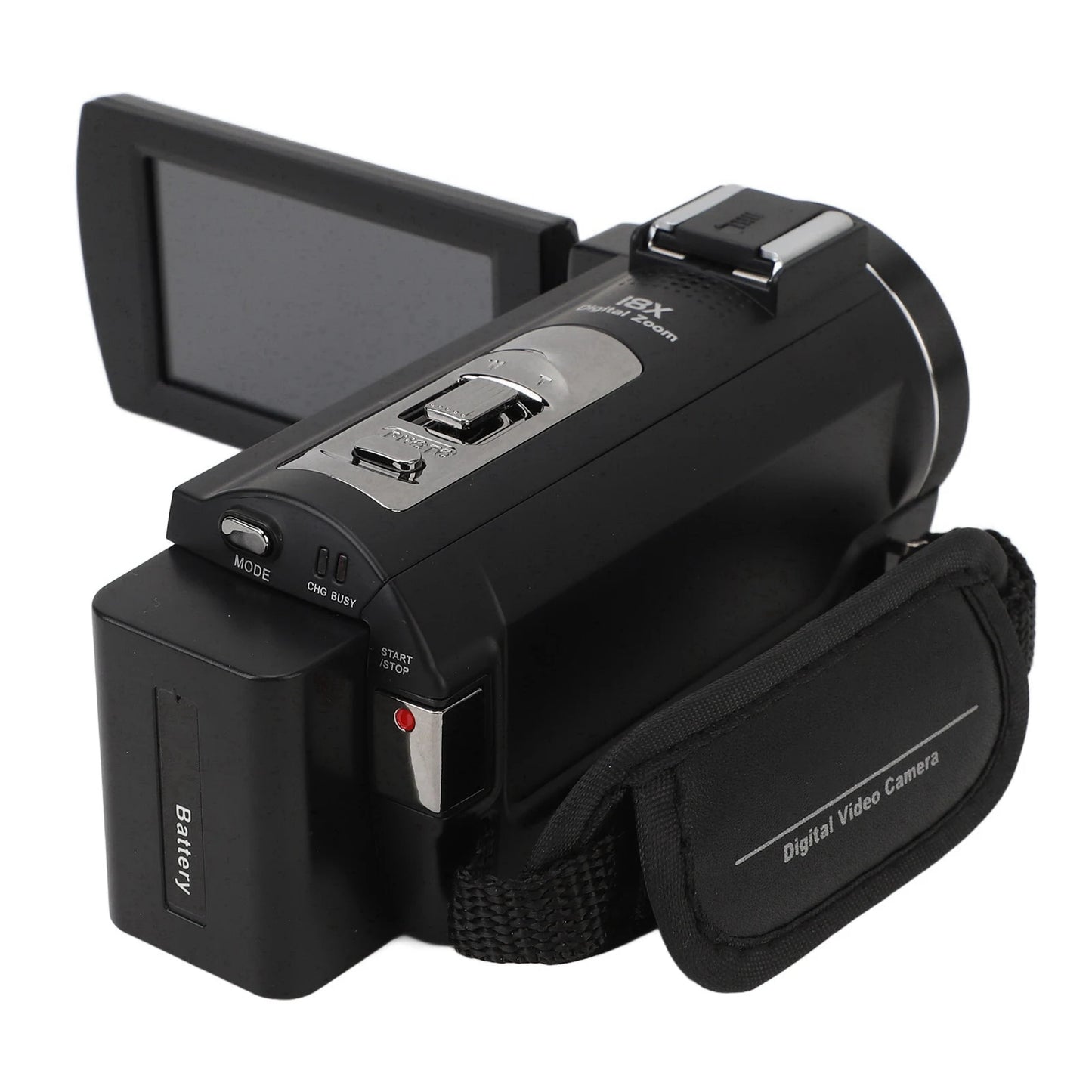 5K Camera 5K Video Camera Camcorder HD WiFi Digital Camera 3.0in Touchscreen 56MP Vlog Camera 18X Digital Zoom Anti Shake