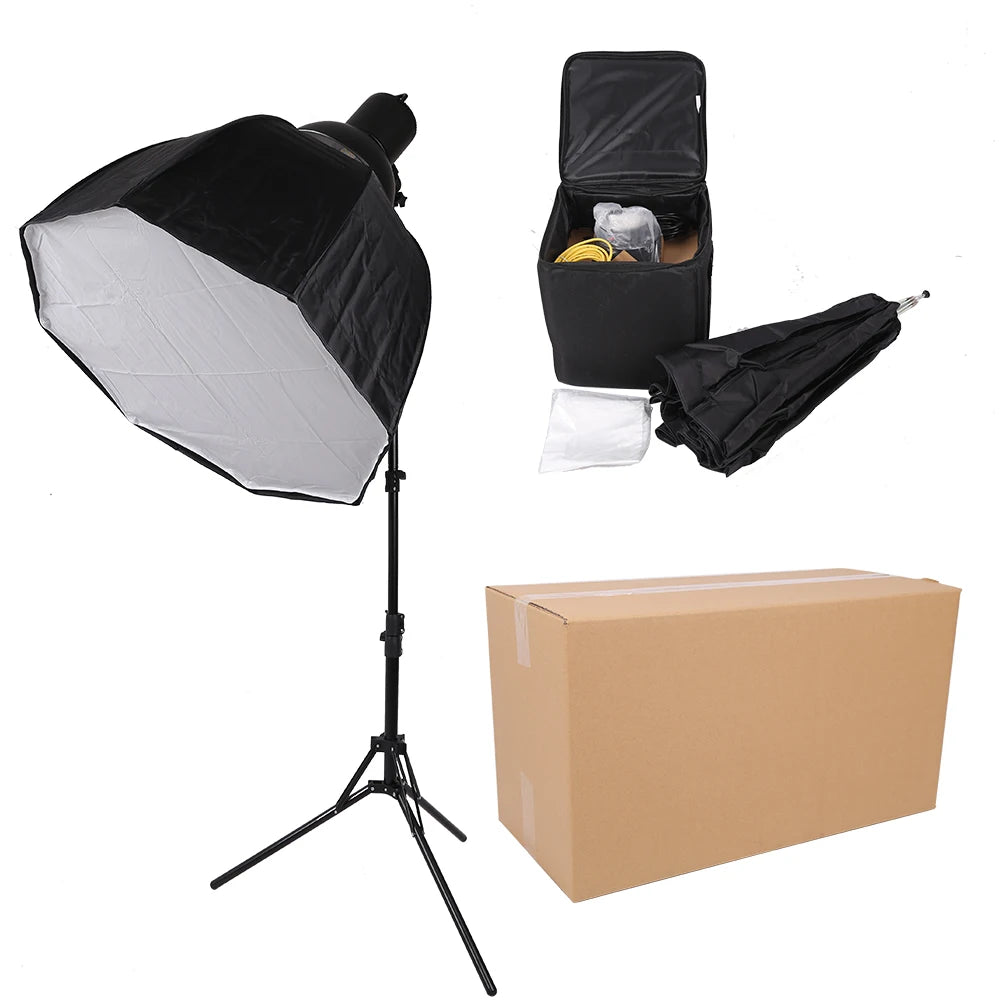 Professional Photography Fill  2 in 1 Kit with Camera Umbrella Softbox Photo Shooting Studio Soft Light Box