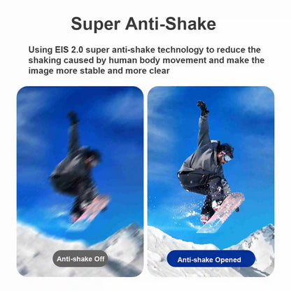 video camera wearable wearable video camera 4k Head Mounted Camera 4K 30FPS Anti Shake and 120° Wide Angle Lens Video Camera