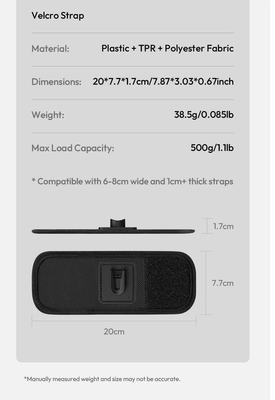 Ulanzi MT66 ClipMate Tripod With Action Connector 3-in-1 Backpack Clip Selfie Stick Tripod For DJI Action 5 Pro/4/3 Vlog Travel