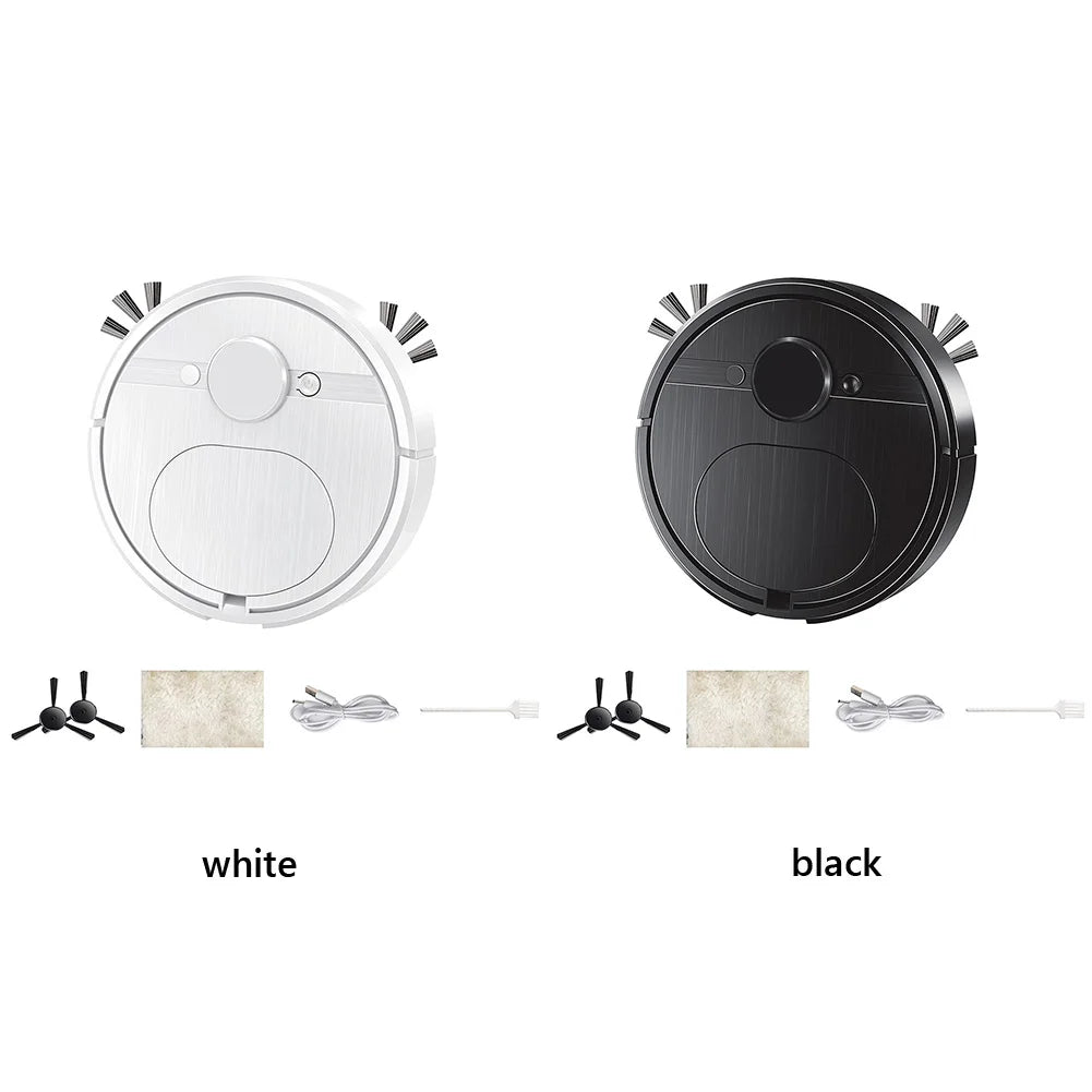 3 In 1 Robot Vacuum Cleaner Multi-Purpose Strong Power Sweeping Machine Rechargeable Automatic Cleaning Machine for Dust Remove
