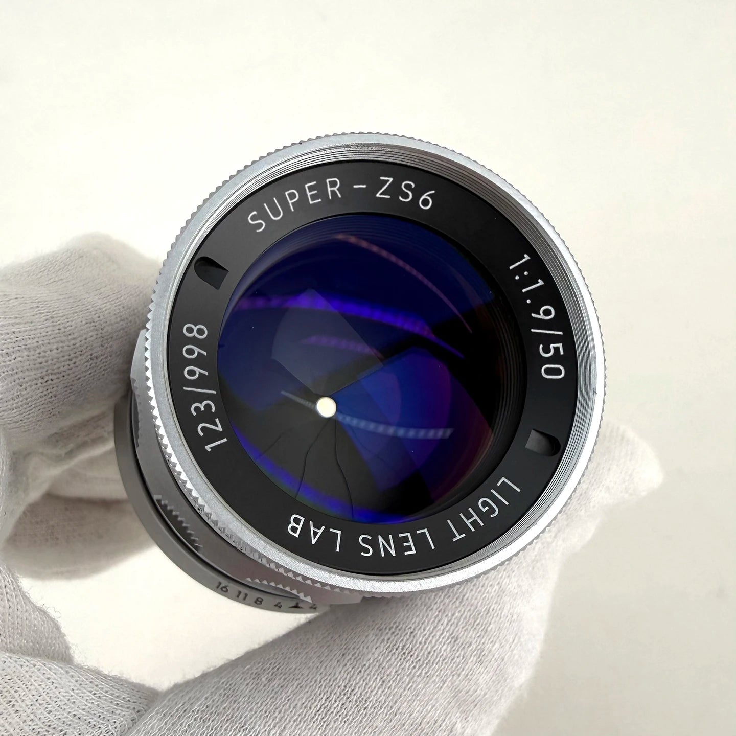 Light Lens Lab 50mm f1.9 Lens Dallmeyer Rigid-ZS6 Chrome Aspherical for Leica M M6 M7 M9 M10P M11 M240