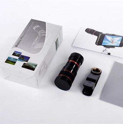 Telephoto Phone Lens Camera Universal Zoom Iens Highdefinition Focusing Effect Photography Large Light Transmission High Colour