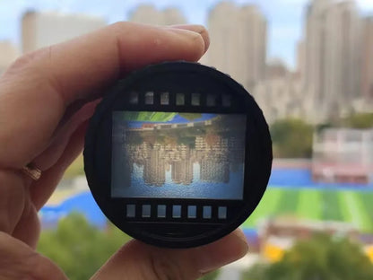 camera imaging lens covers E-mount Live view len protect cap Playfulness interest funny image lens's back cover M-mount  cameras