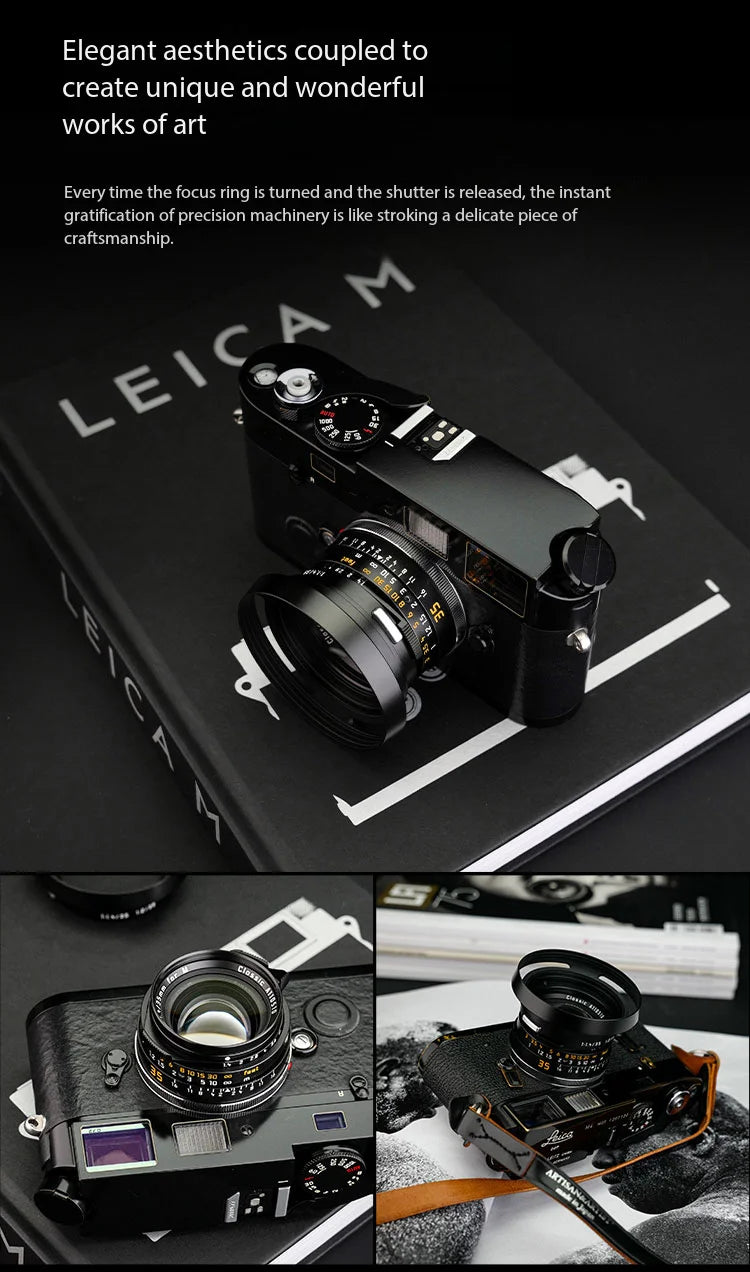 Artizlab 35mm F1.4 Full Frame Camera Lens For Leica M Mount For Leica M240 M3 M6 M7 M8 M9 M9p M10