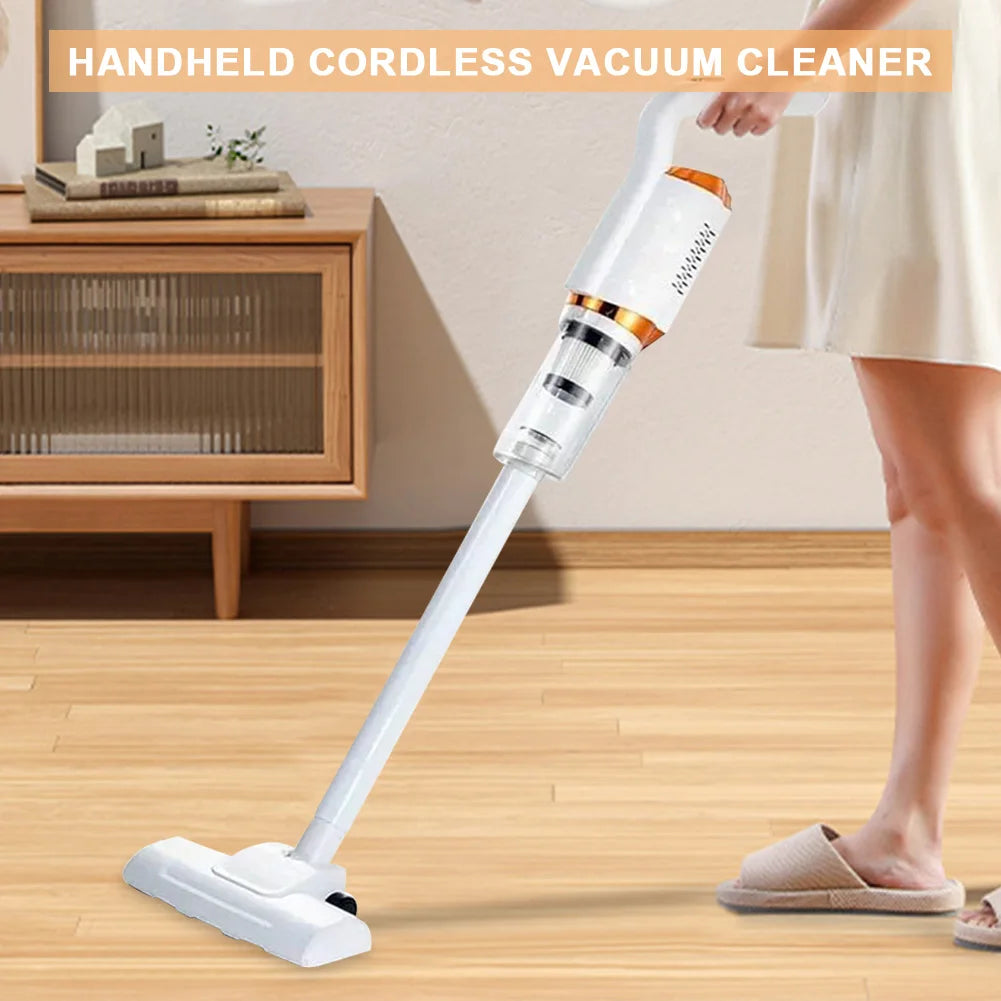 Handheld Wireless Vacuum Cleaner USB Rechargeable Strong Suction Handheld Water Sweeper 2000mAh Cordless Portable Cleaning Robot