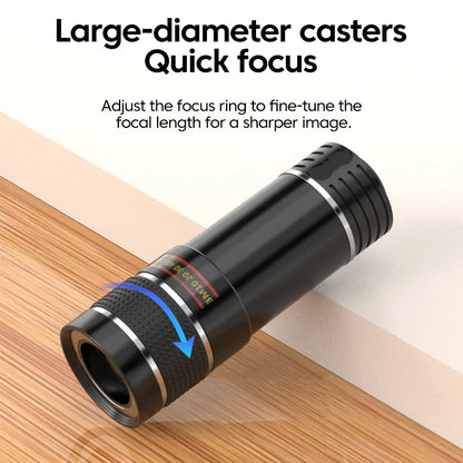 20x Telephoto Phone lens Camera Universal Zoom Iens Highdefinition External Effect Photography Large light Transmission
