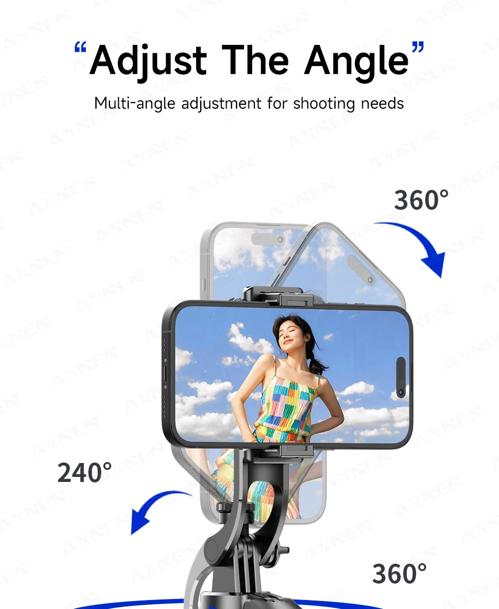 F16 Selfie Stick Tripod with 1708mm Long 8-Section Pole, Bluetooth Remote, 360° Rotation, 1/4 Interface, for Phone Camera Vlog