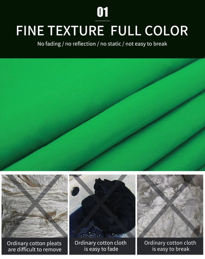Background Backdrops Studio Background Photo Green Screen Chroma Key For Photography Shooting Background Cloth Muslin Projection