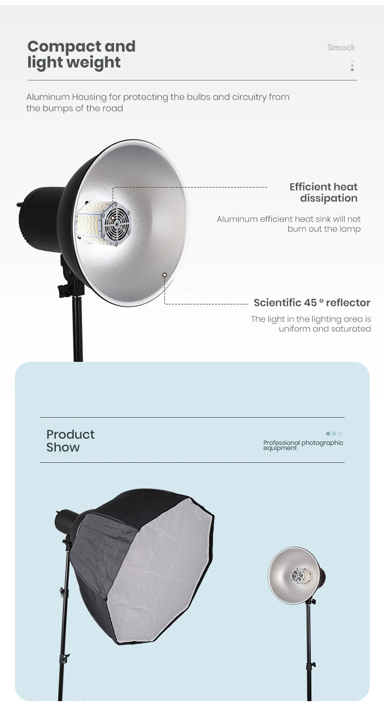 Professional Photography Fill  2 in 1 Kit with Camera Umbrella Softbox Photo Shooting Studio Soft Light Box