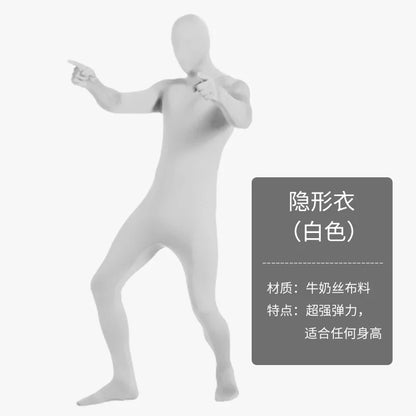 Green Screen Suit Jumpsuits for Movie Video Invisible Effect Full Body Photographic Filming Studio Props Adult Cosplay Costume