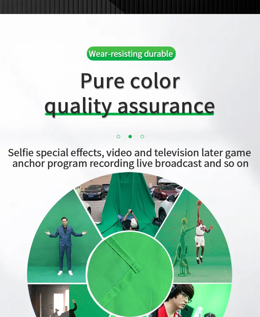 GAINVANE Photography Backdrops White/Black Muslin Cotton Green Screen Chromakey Photo Background Cloth For Photo Shoot Props